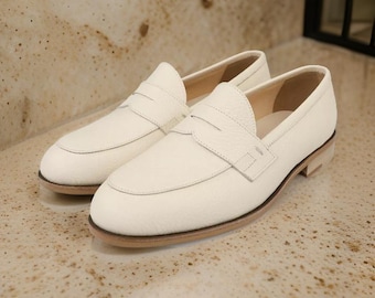70s Vintage Regal Mens Cream Leather Tassel Loafers Driving Moc Toe Dress Sz 8.5 Vintage 70s Leather Tassel Loafers - WEEDS by Florsheim  main image 4