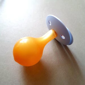 Big Latex Adult Pacifier - Cherry Teat, MAM Classic Guard