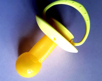Schnullerkette für Erwachsene - Traumknopf Binky - Silikon Kirsche