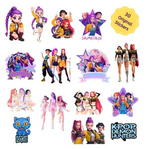 Kpop Demon Hunter PNG SVG, Huntrix fans Png Design, Saja Boys Girls Bands, Kpop Group Shirt Design, Girl Dinner Png, Digital Download