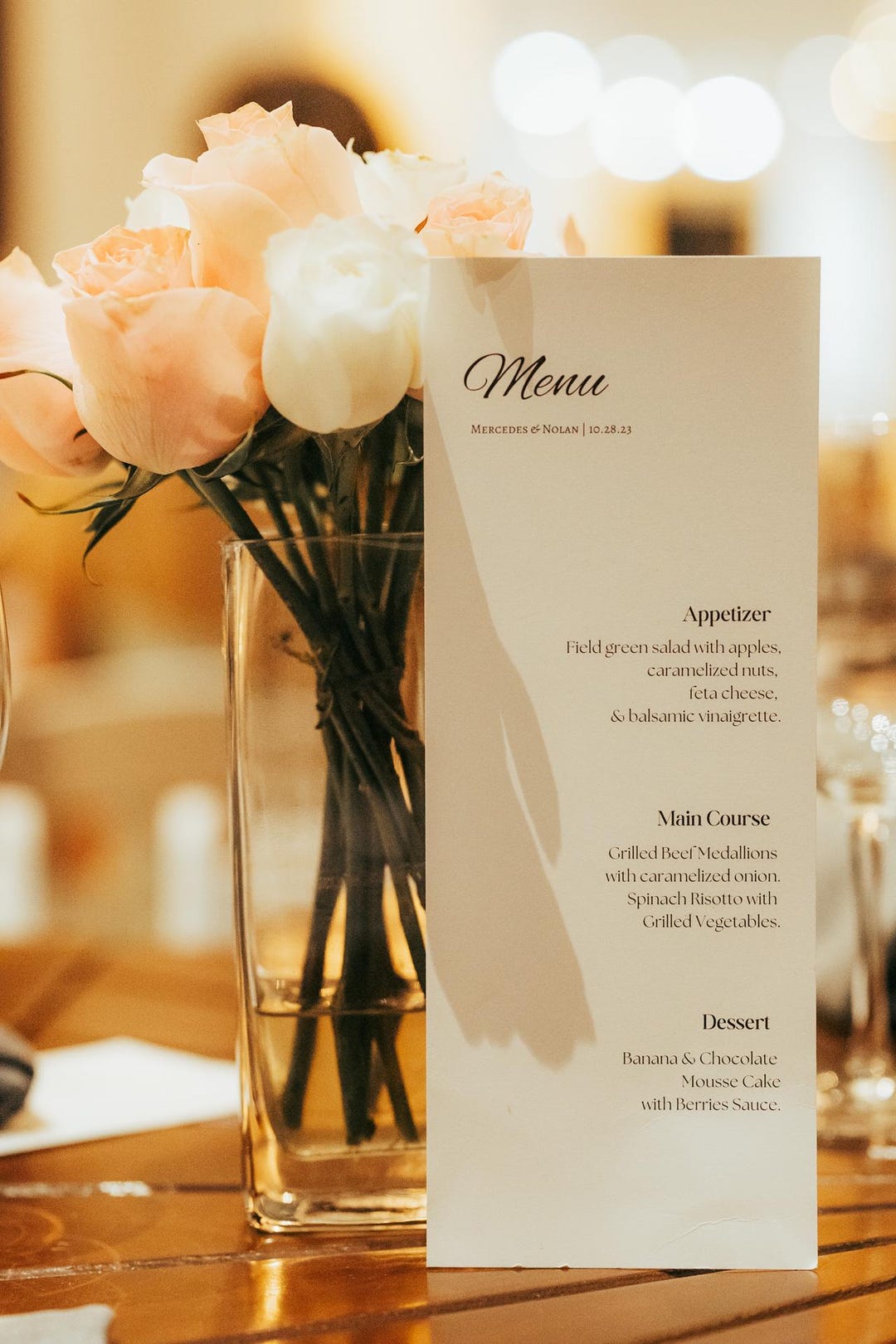 Basic Event Menu Modern Simple Event Menu Template - Etsy