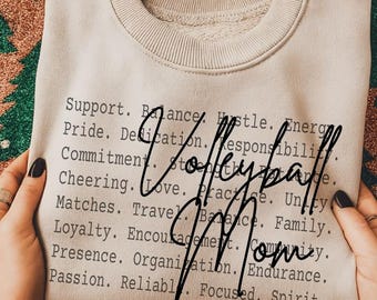 Volleyball Mom Shirt design, Proud Volleyball, Sports Mom Png Quote Design, Team Support Game Day Gift Tee, Sublimation, Sports shirt png