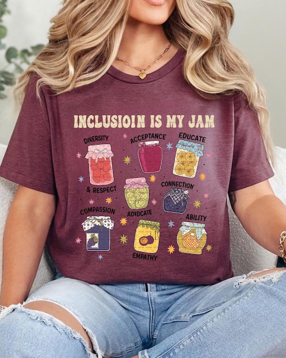 Inclusion is My Jam Png, Diversity, Empathy Connection Jars
