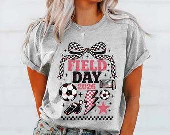 School Sports Day Shirt Design, Field Day 2026 Png, Kids Field Day PNG, Teacher Student Game Day Tee, Elementary School Event Graphic