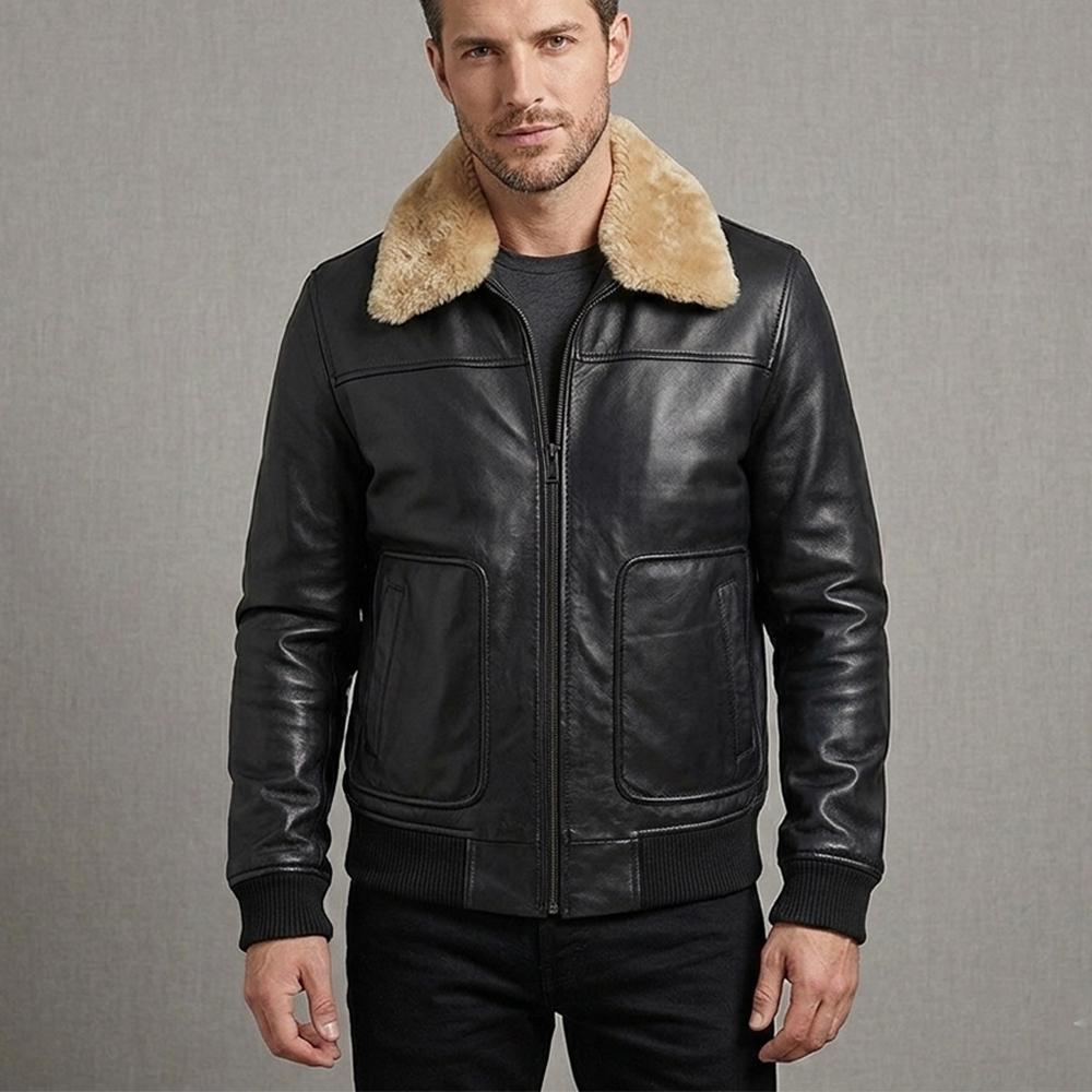 A2 Leather Jacket Used - Etsy