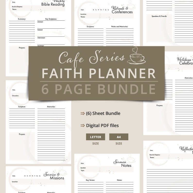 Printable Bible Journal Study Sheets Faith Based Journal Printables ...