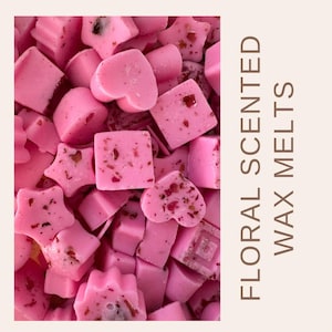Floral scented Wax Melts | Gift Ideas | Spring Scents | 100%  soy Wax Tarts | summer wax melts |wax melts| choose your fragrance