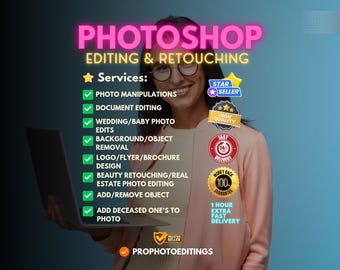 Photo Editing Service, Custom Photo Editing, Photoshop Services, Wedding Photo Editing, Photoshop Image Editing, Photo Restoration, PDF Edit