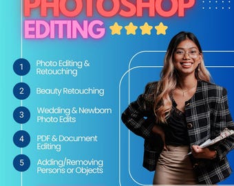 Aangepaste fotobewerkingsservice: retoucheren, restaureren, verwijderen van objecten