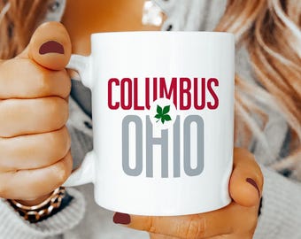 Taza de café de Columbus, Ohio: recuerdo del orgullo de los aficionados
