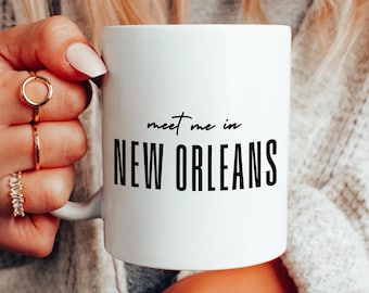 New Orleans Bachelorette Kaffemugg: NOLA Girls Trip Present