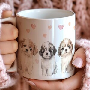 Shih Tzu Coffee Mug, Shih Tzu Mug, Dog Lover Coffee Mug, Shih Tzu Gift, Gifts for Shih Tzu Lovers