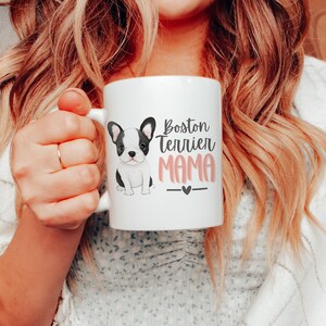Boston Terrier Coffee Mug Dog Lover Gift Cute Boston Terrier Mug Boston Terrier Gifts for Pet Owners Boston Terrier Lover Gift for Dog Owner