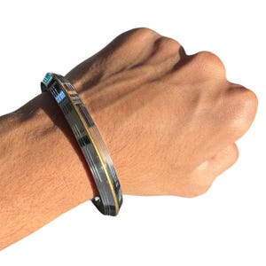 Bracciale Bracciale Sikh Argento Inox Kara Argento Liscio Singh Kaur