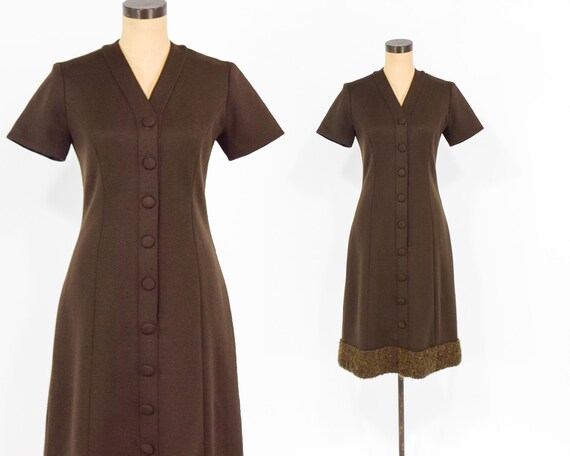 brown figure skating dress Cailia Skate Dress main image 0