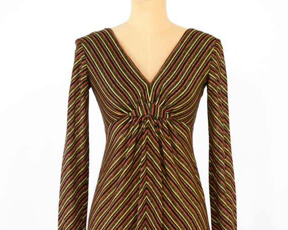 black and gold chevron dress Black & Gold Chevron Print Shimmery Dress