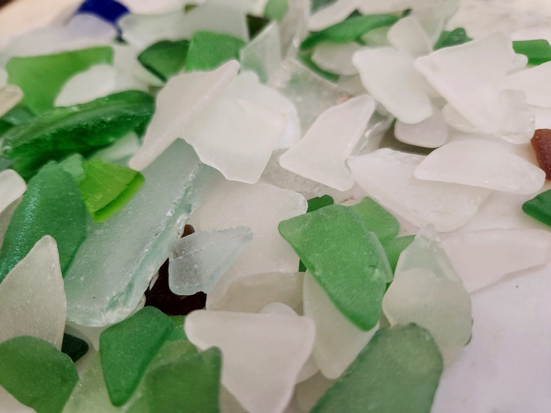 Sea Glass From Connecticut, Authentic Hand Collected by Myself One 1