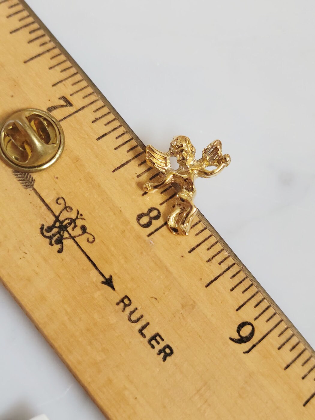 Guardian Angel Lapel Pin Angel on My Shoulder Angel With Etsy UK