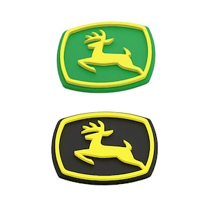 3D Sign / Emblem In Style of John Deere - Self Adhesive