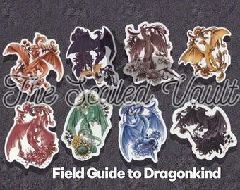 Dragonkind ultimate sticker bundle, multiple options