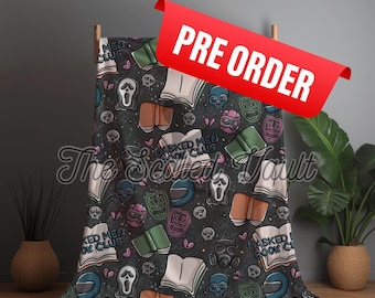 PRE-ORDER Masked Men charcoal blanket **see description