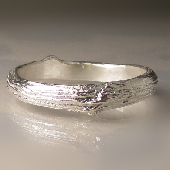 Men's Branch Ring in Sterling Silver Sterling Silver - Etsy