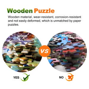 Handcrafted Wooden Jigsaw Puzzle, Large Sea Turtle Art, Home Decor Gift image 8
