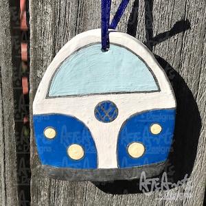 OOAK - VW Bus Fimo Verzierung