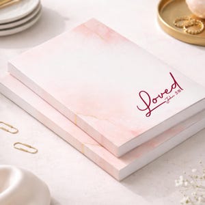 Scripture Stationery Christian Sticky Notes Faith Encouragement Gift Pad Inspirational Desk Notepad Work Home Office