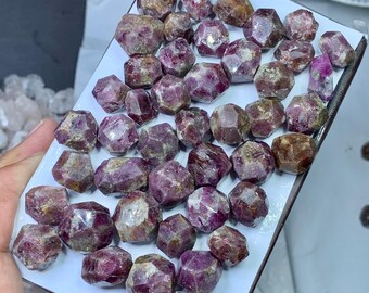 Ruby Polished beads 60 pcs lot, natural ruby beads, Ruby pendants, Crystals jewellery , august birthstone, Spiritual crystals