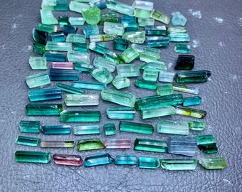 Multi color tourmaline terminated crystals Facet grade  45grams lot, raw tourmaline, Crystals wholesale, june birthstone, Minerals specimens