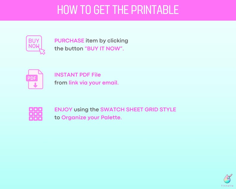 Ohuhu Pastel Marker Swatch Chart: Color Codes & Test Sheet (PDF/PNG A4 ...