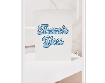 Danke-Karte-Sie sind geschätzt-Ermutigungskarte-Unterstützungskarte