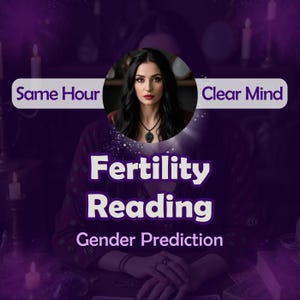 Lectura de tarot sobre fertilidad, concepción y lectura de género (predicción de género, tiempo, bloqueos de embarazo) Entrega rápida en la misma hora