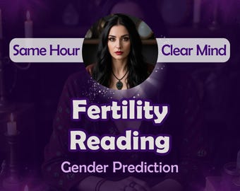 Fertility Tarot Reading, Conception & Gender Reading, (Gender Prediction, Timing, Pregnancy Blocks) Same Hour, Fast Delivery
