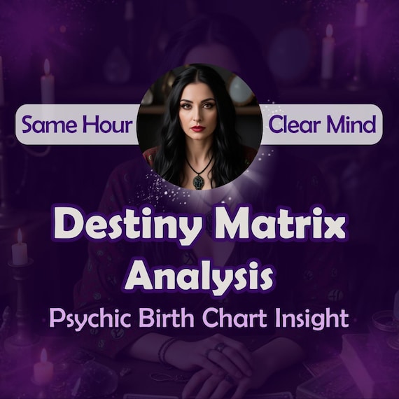 Destiny Matrix Analysis | Psychic Tarot & Astrology Reading for Love, Money, Talents And Life Path Same Hour