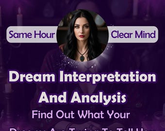 Dream Interpretation and Analysis | Same Day Dream Reading | Spiritual Insight Through Symbolic Messages