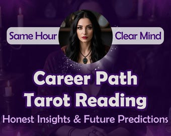 Career Path Tarot Reading, Tarot Cards Reading, Same Day Tarot Reading, Honest Psychic Reading, Career Reading, Career Predictions