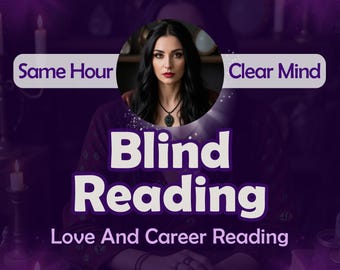 Same Hour Blind Reading | Psychic Reading | Same Hour Tarot Reading | Future Sameday Reading Love I Love Reading I Career Reading