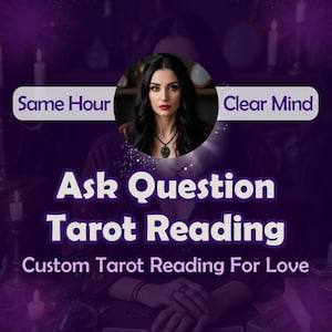 Lectura de tarot personalizada para preguntas sobre el amor, la carrera, las relaciones o la vida: entrega rápida y precisa en la misma hora