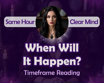 Quand cela arrivera-t-il ? Lecture de la chronologie, 2 QUESTIONS, lecture de la chronologie, livraison en 1 heure, lecture du tarot psychique, 2 réponses de la chronologie à la même heure