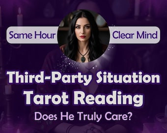 Lectura de Tarot de Terceros / ¿Hay alguien más? / Sus verdaderas intenciones al descubierto / Rival amoroso al descubierto / Sentimientos y verdades secretas