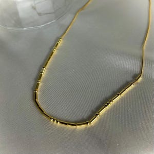 14K Gold Morse Code Necklace Personalized Hidden Message Jewelry Custom Name Gift for Her Dainty Friendship Necklace Minimalist Jewelry