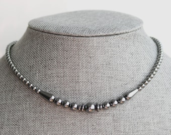 Hematite Necklace - Adjustable