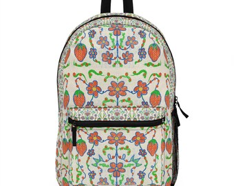 Vintage Multicolor Patterned Backpack Handwoven Vintage Multi-color Backpack Style Bag - Etsy main image 2