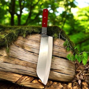 Personalized Kitchen Knife with Micarta Handle | Unique Handmade Culinary Knife | Custom Sharp Cooking Knife | Perfect Gift For Home Chefs
