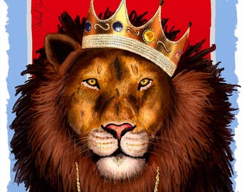 Notorious L.I.O.N. - Canvas Wall Art