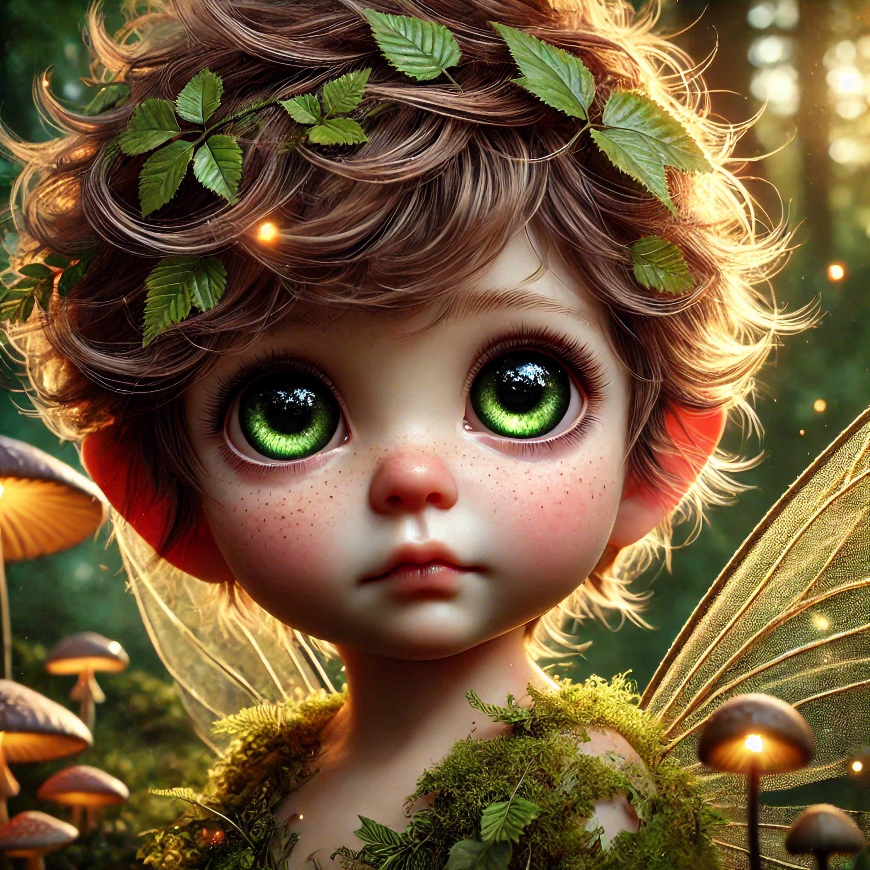 Bambini dagli occhi grandi Italia