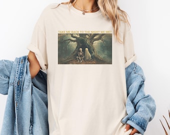 The Night We Met Lyrik inspirierte Fankunst Unisex Comfort Colors Tee