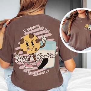 MILF and Cookies Comfort Colors Shirt Hot Mamas Mothers Day Gift